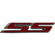 Camaro SS Engine Cover Nameplate : Stainless