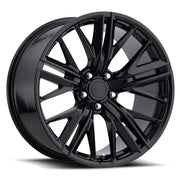 ZL1 Camaro Multi Spoke Reproduction Wheels- Gloss Black