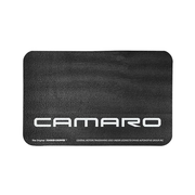Camaro Original Fender Gripper Mat - With Modern Camaro Script 34" x 22" : Black