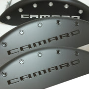 2010-2015 Camaro SS - Caliper Covers - (Brembo Brakes) - Camaro & SS Logo - Stealth Black Series