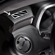 2010-2013 Camaro - A-C Vent Trim Upper Dash - Brushed or Polished - 2pc Kit
