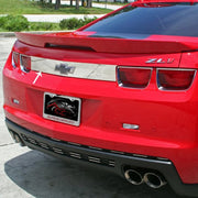 2010-2013 Camaro - Trunk Lid Plate - Polished Stainless Steel