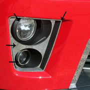 2012-2013 Camaro ZL1 Fog Light Trim - Polished Stainless Steel : 8Pc Kit