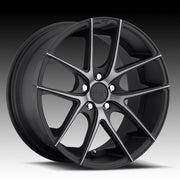 Niche Targa Sport Series Camaro Wheels - Black Machined