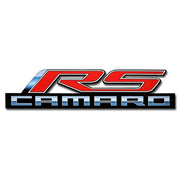 RS Camaro Metal Sign - 34" x 8"