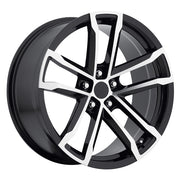 ZL1 Camaro Reproduction Wheels - Black Machined Face