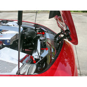 2010-2013 Camaro Camaro Header Plate Perforated Full Size for Reverse Hood includes ZL1