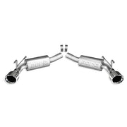 2010-2013 Camaro Exhaust Rear Section for cars w-NO Ground Effects - No Tips - Borla ATAK