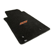 Camaro SS Floor Mats 2 Pc. Set (Orange Logo)