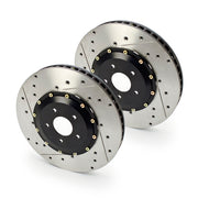 2010 - 2015 Camaro SS (V8) - AP Racing Radi-Cal - Cross Drilled-Slotted 2 pc. Front Rotors