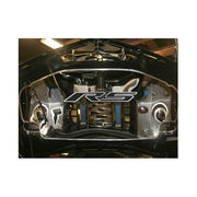 2010-2013 Camaro Hood Panel Emblem with Brushed Carbon Fiber "RS"
