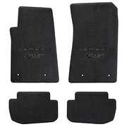 Camaro RS Floor Mats 4 Pc. Set (Black Lettering & RS Logo)