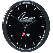 Camaro Oval Wall Clock : 12.5" x 11 5-8"