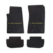 Camaro Floor Mats 4 Pc. Set (Yellow Lettering)