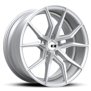 XO Luxury Verona X253 Wheels - Matte Silver w- Brushed Face