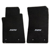 Camaro SS Floor Mats 2 Pc. Set (Silver Logo)
