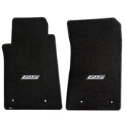 Camaro RS Floor Mats 2 Pc. Set (Silver Logo)