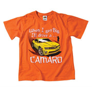 Camaro KIDS WHEN I GET BIG  T-Shirt