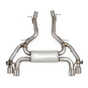 6th Gen Camaro SS Hooker BlackHeart Axle-Back Single Transverse Dual Mode Exhaust