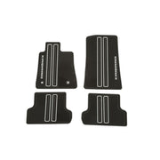 6th Gen Camaro GMPP Front and Rear All-Weather Floor Mats in Jet Black with Camaro Logo