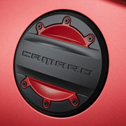 6th Gen GM Camaro Fuel Filler Door with color inserts