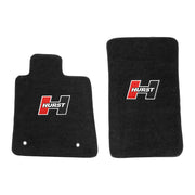6th Gen Camaro HURST logo Black with Red floor mats