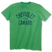 Chevrolet USA Camaro T-shirt - Heather Green