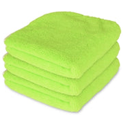 Liquid X Premium Terry Microfiber Detailing Towels - Lime Green - 16" x 16"
