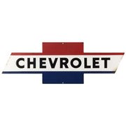 Chevrolet Embossed Tin Sign