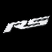 Camaro RS Badges Billet Aluminum - Chrome