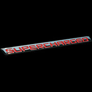 Camaro Billet Chrome Supercharged Badge