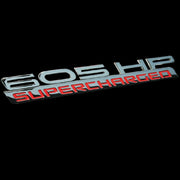 Camaro Custom HP and Supercharged Billet Chrome Badges