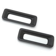 2010-2013 Camaro Reverse Light Surrounds Billet Aluminum - Black