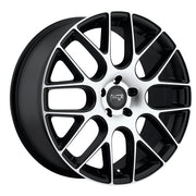 Niche Circuit Camaro Wheels  - Black w-Machined Face- 20x8.5-20x10.5