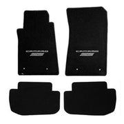 Camaro SS Floor Mats 4 Pc. Set (Silver Lettering & SS Logo)