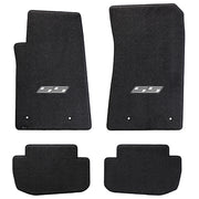 Camaro SS Floor Mats 4 Pc. Set (Silver Logo)