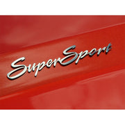 2010-2015 Camaro "Super Sport" Badges 2Pc Set - Polished Stainless Steel