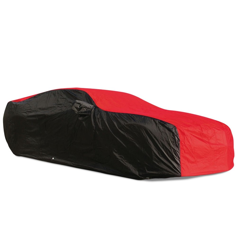 Camaro Ultraguard Car Cover 2010-2022 - Indoor/Outdoor Protection :  Red/Black On Sale
