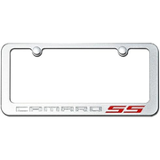 Camaro SS License Frame : Exterior Color - Silver Ice Metallic
