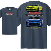 Camaro 6th Gen SS T-Shirt : Heather Blue