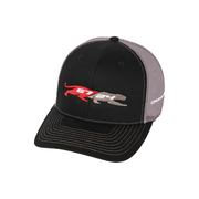 Camaro Panther 67/24 Trucker Cap Hat : Black/Gray