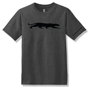 Camaro Panther On Chest T-Shirt: Charcoal