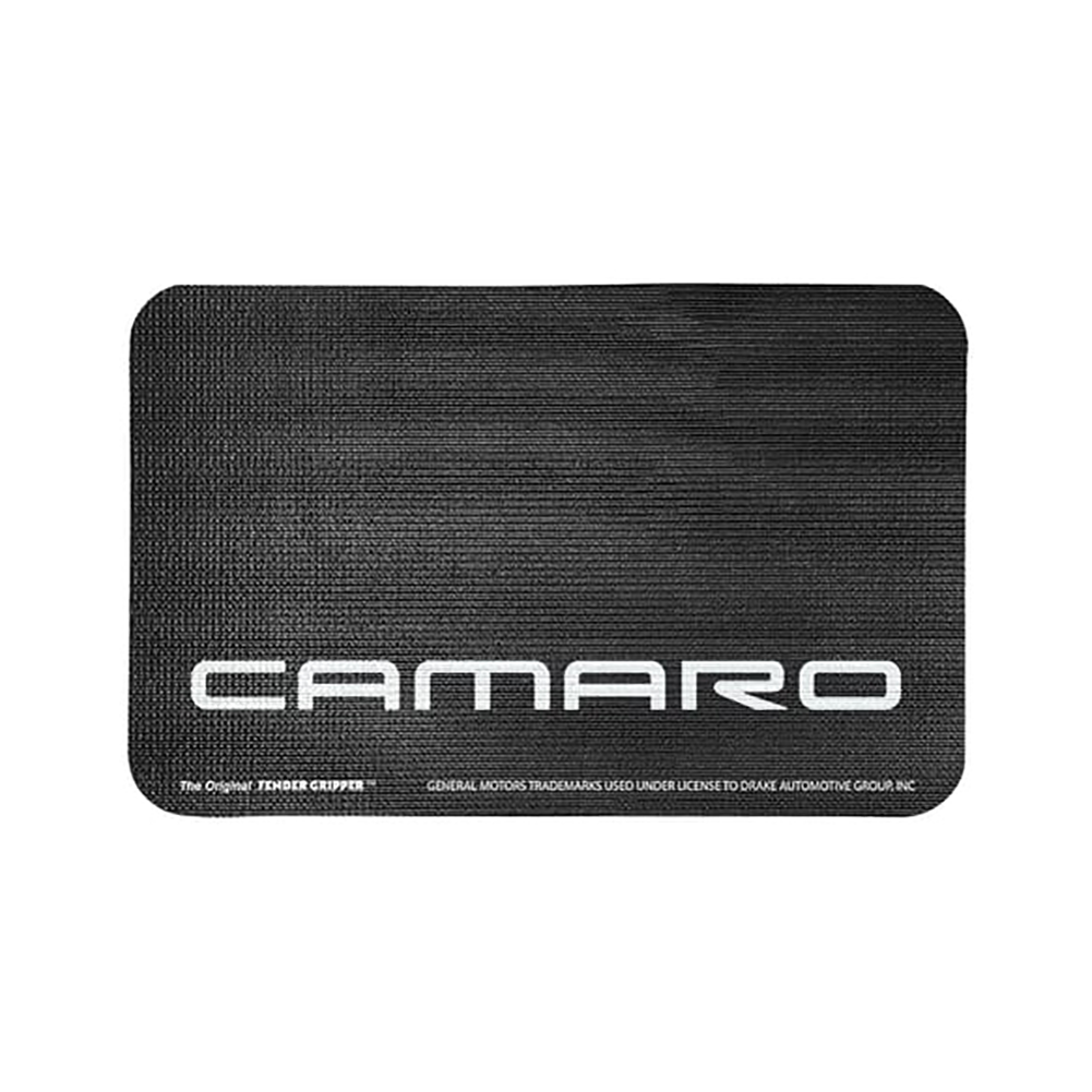 Camaro Original Fender Gripper Mat - With Modern Camaro Script 34" x 2
