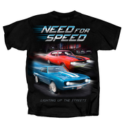 Camaro Need For Speed T-Shirt : Black