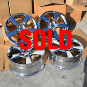 Camaro Chrome Reproduction Wheels-USED
