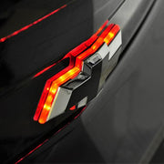 2010-2013 Camaro Bowtie Emblem LED Illuminated w-Dual Intensity Circuit - Single Color : Rear