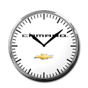 Camaro Clock w- Bowtie Logo - 14"