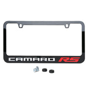 Camaro RS License Frame : Black